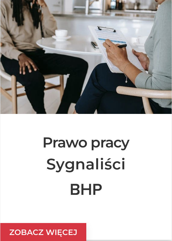 Prawo pracy, sygnaliści, BHP